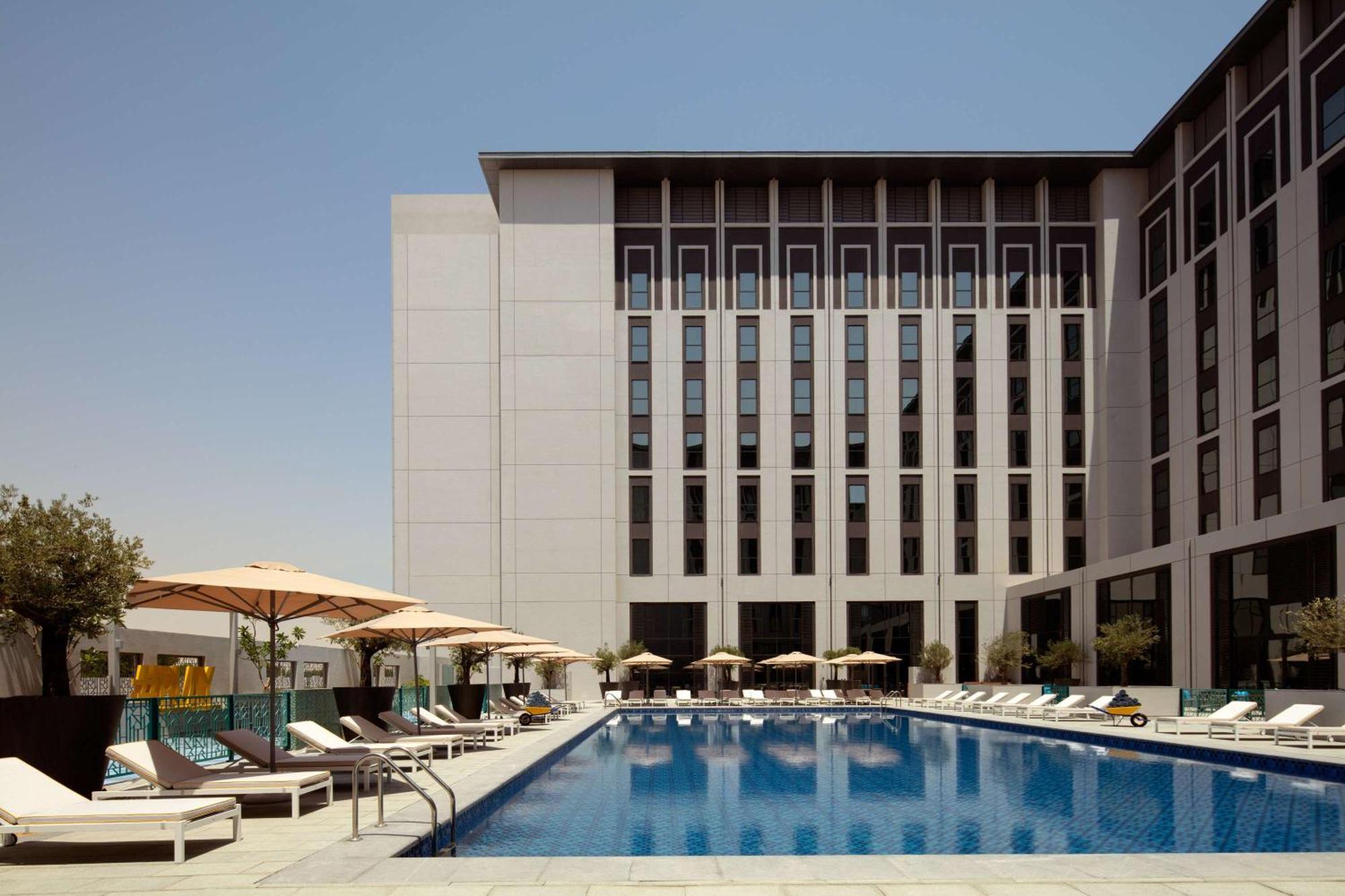 Rove At The Park Hotel Dubai Bagian luar foto